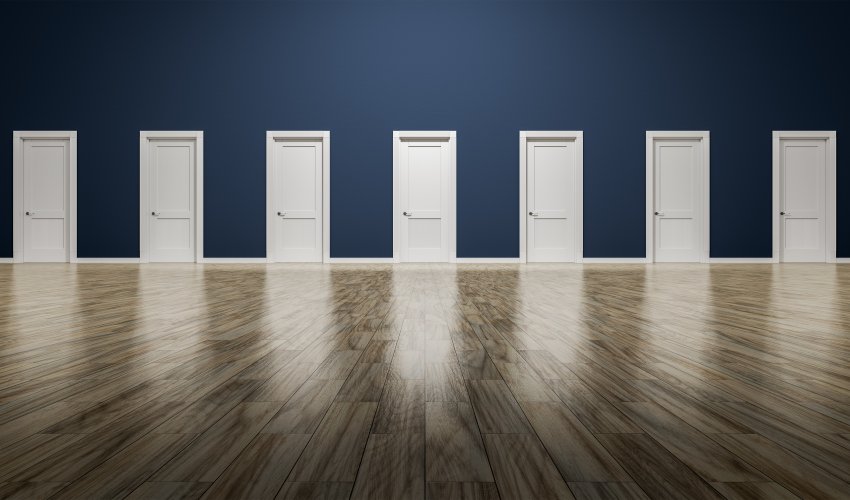A Room With Seven Doors To Choose